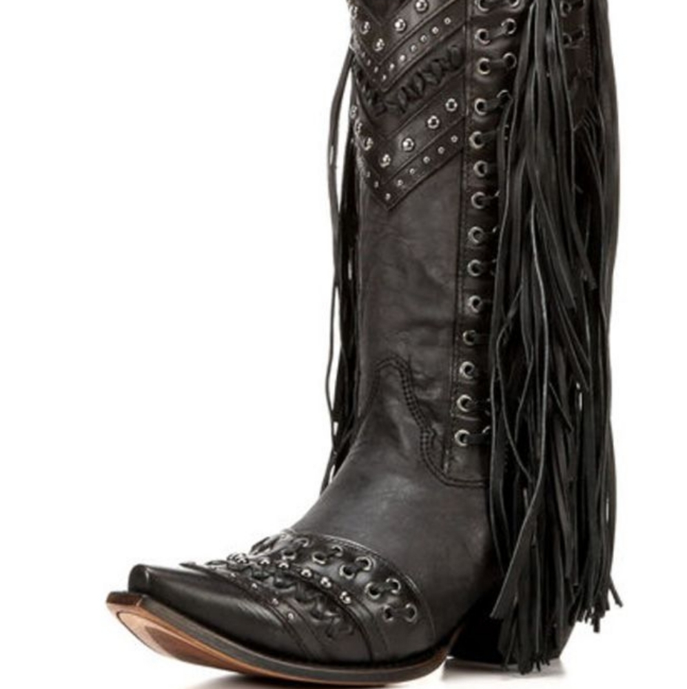 Corral vintage fringe boots